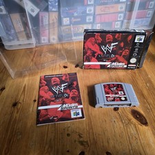 ebay® Auktion 206141327427 | WWF Attitude Get It Nintendo N64 1999 64 WWE PAL Aklaim Sports Komplett OVP Thumbnail of ebay® auction 206141327427 | WWF Attitude Get It Nintendo N64 1999 64 WWE PAL Aklaim Sports Komplett OVP