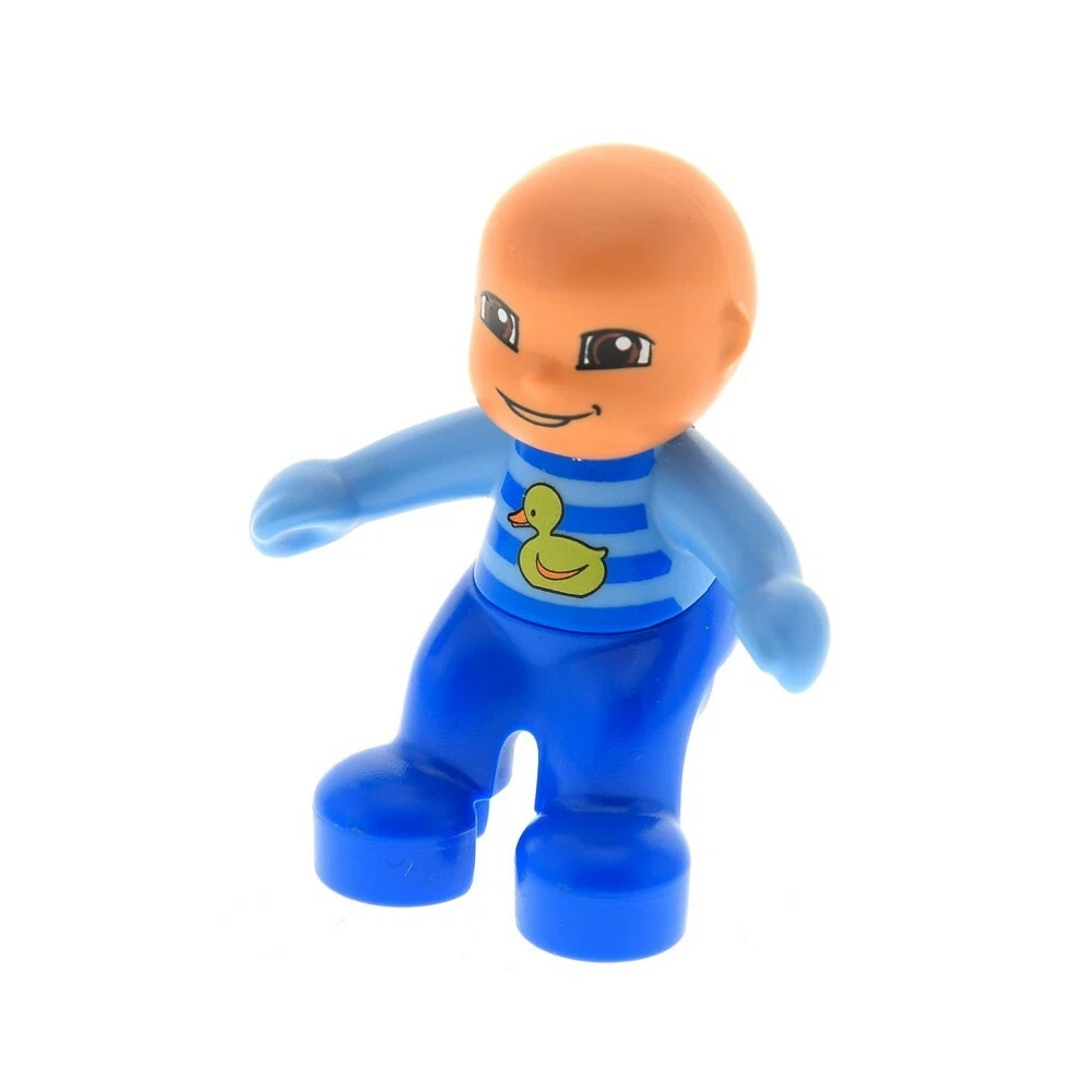 Bølle plakat Egern 1x Lego Duplo Figurine Child Baby Bodysuit Blue Duck Light 5655 5695  85363pb002 | eBay