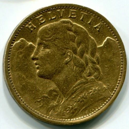Monete d'oro da svizzera