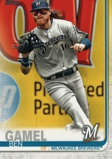 #506 Ben Gamel Milwaukee Brewers 2019 Topps Series 2 Baseball Card GAT
