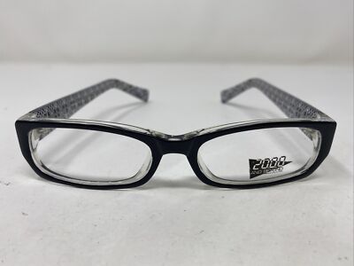 2000 And Beyond 3021 BLACK 50-17-140 Black Full Rim Eyeglasses Frame OC58