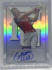 2021 LEAF PERFECT GAME METAL SILVER REFRACTOR GAVIN GUIDRY AUTO
