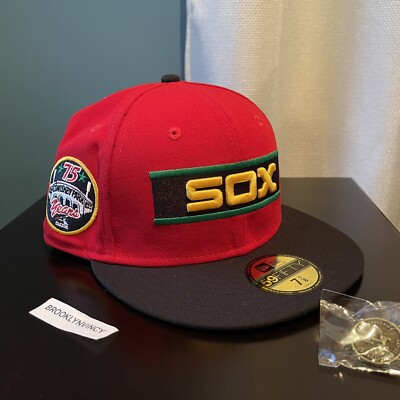 New Era Hat Club Chicago White Sox sz 1/8 Crosscheck Ice