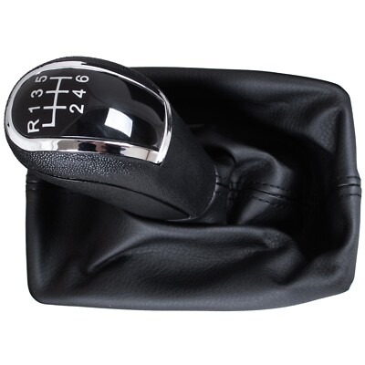 Pomello Cambio 6 Marce Per Audi A4 B8 A5 Q5 - Perforato, Con Cuffia E Telaio Cucitura Bianca - Foto 10