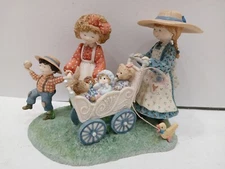 1997 Lang & Wise Special Friends Figurine - "Spring Walk" First Edition 
