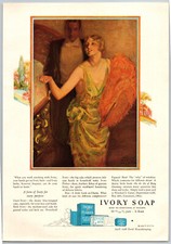 1928 Good Housekeeping, Ivory Soap, Cannon Towels, Two-Sided Vintage Ad Decor