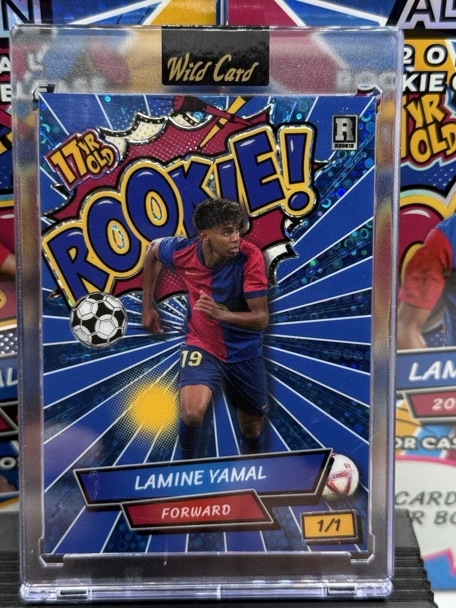 2024 Wild Card LAMINE YAMAL RC Barcelona Rookie Edition SOCCER