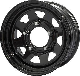 Jante Triangular acier noir 15 pouces ultra robuste pour franchissement tout-terrain