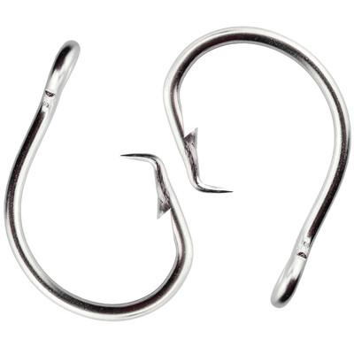 60 Ami Da Pesca In Acciaio Inox Per Tonno E Big Game: Misure 11/0 E 12/0
