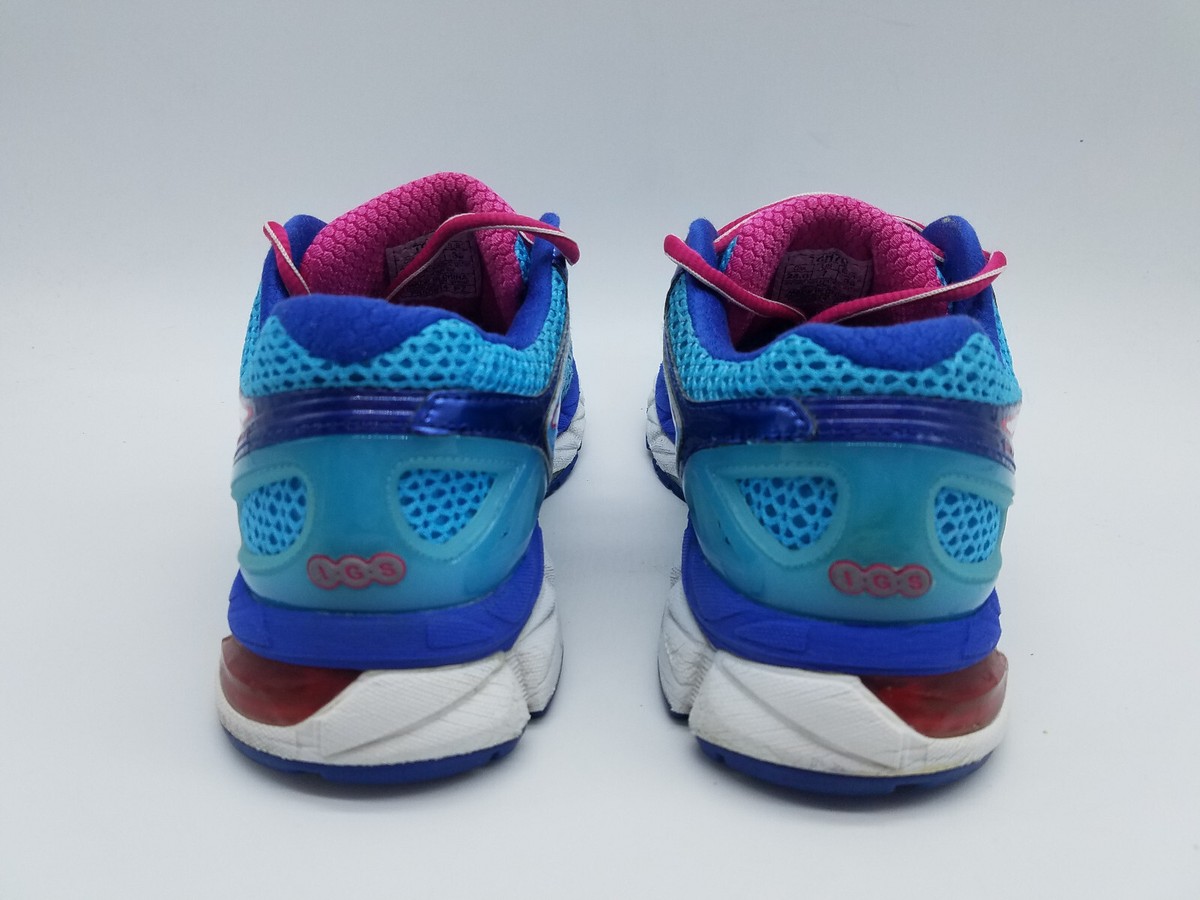 ASICS GEL-カヤノ21ブルー/ピンク Asics Gel-Kayano 21 Women's Size 7 Running Shoes Blue Pink
