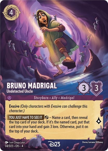 2024 DISNEY LORCANA EN D23-D23 EXPO PROMO #03 URSULA - DECEIVER