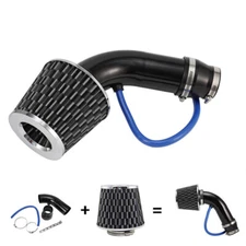 3"/76mm Cold Air Intake Filter Induction Pipe Powe System Car Accessories Kit