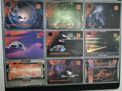 30 Years of Star Trek - Phase Three Near Master Set & Binder Chase 113 Cards - Picture 9 of 23