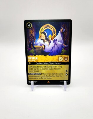 Disney Lorcana TCG Ursula's Return Ursula Eric's Bride Rare 24/204 | eBay Disney Lorcana TCG Ursula's Return Ursula Eric's Bride Rare 24/204 | eBay
