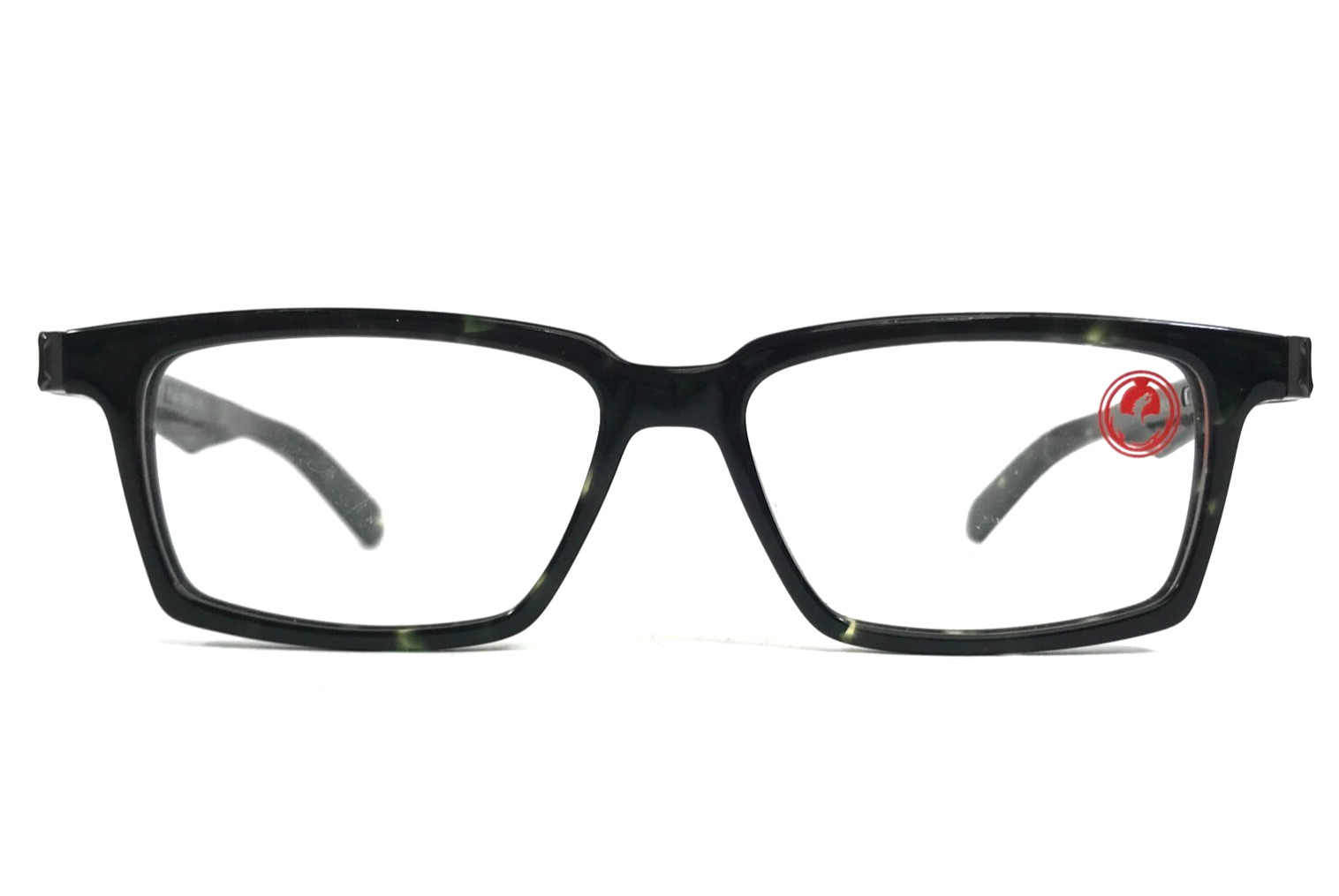 Dragon Eyeglasses Frames DR124 310 Dark Tortoise Rectangle Full Rim 52-15-145