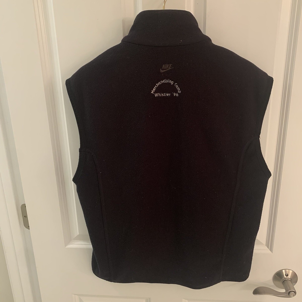 Vintage Nike Shop x ACG Vest Men Medium M Full Zip Black Camp