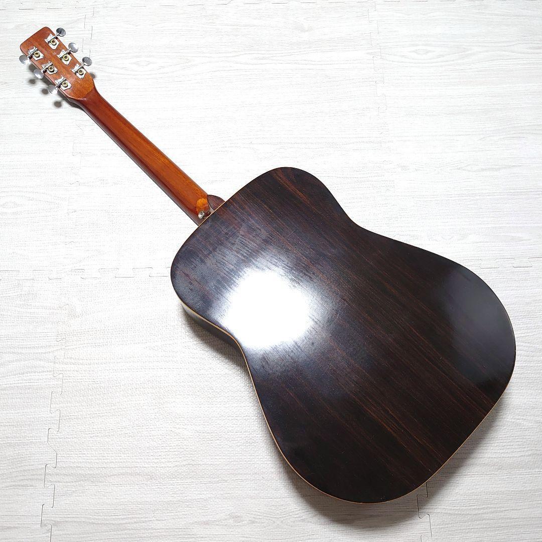 Folk Electric Acoustic Guitar Yamaki Deluxe No.118 Natural Folk Electric Acoustic Guitar Yamaki Deluxe No.118 Natural