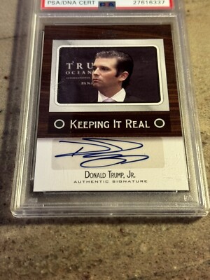 ドナルド・ギブ Donald Gibb サイン POP CENTURY 2/2 DONALD TRUMP JR. SIGNATURE 2012 LEAF POP CENTURY AUTO PSA 10 SSP