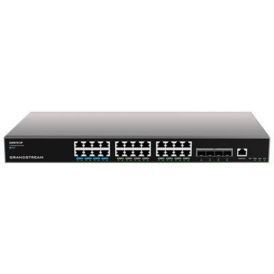 Grandstream GWN7813P 24-Port Gigabit Layer 3 Managed PoE Switch