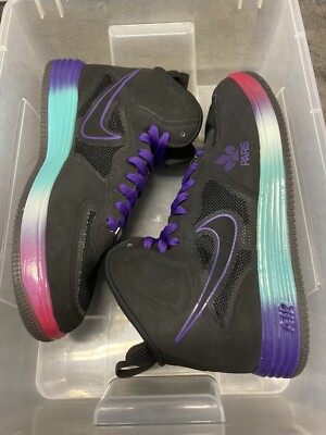 Nike Lunar Air Force 1 Mid Fuse Paris QS 2013 Size 9