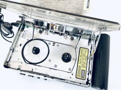 SONY WALKMAN WM-504 スケルトン RAREST 1988 SONY WM-504 SKELETON WALKMAN JAPANESE IMPORT