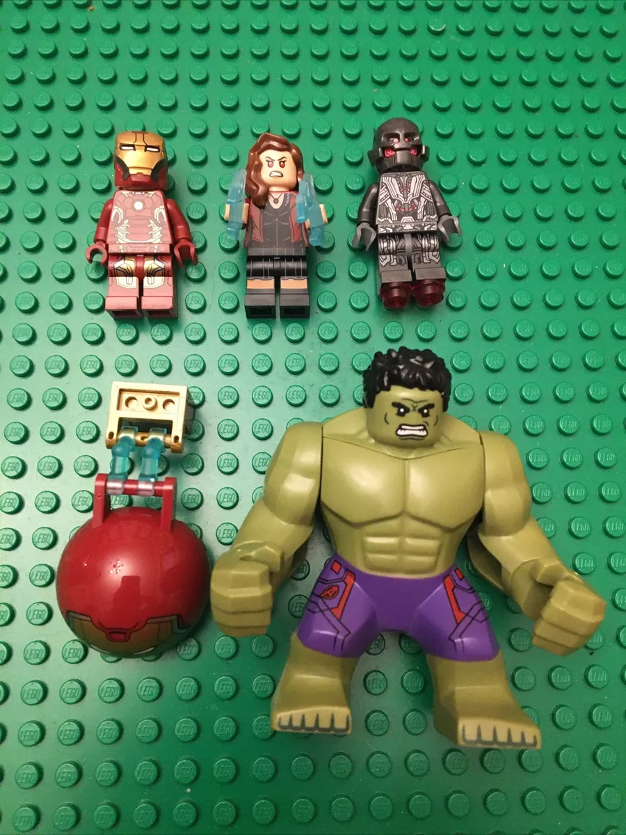 LEGO Hulk Marvel Avengers Age of Ultron Ironman 76031 Minifigures