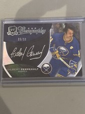 2008-09 The Cup Chirography Gilbert Perreault Auto #CC-GP  #d 35/50
