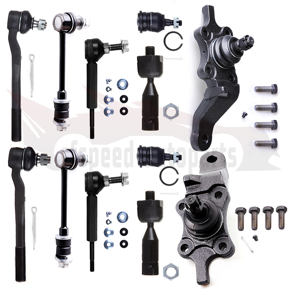12x Front Suspension Sway Bar Ball Joint Tie Rods for 1996-2002 Toyota 4Runner