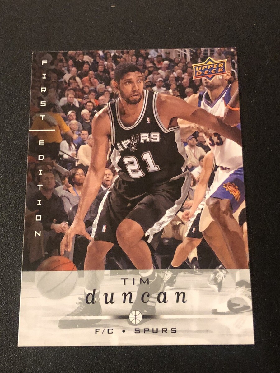 2008-09 Upper Deck First Edition Tim Duncan #172 HOF | eBay