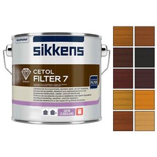 2.5L SIKKENS CETOL FILTER 7 Dickschichtlasur Holzschutzlasur Holzlasur FARBWAHL