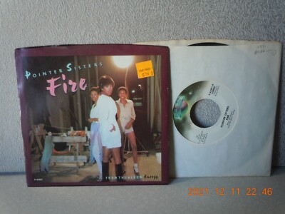 POINTER SISTERS 7''vinyl w/pic slv...FIRE/LOVE IS LIKE...PLANET...VG++/VG+...'78