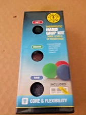 Gold's Gym Therapeutic Hand Grip Kit (3 Levels of Resistance) NIB