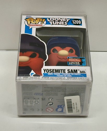 Funko Pop! Looney Tunes Yosemite Sam (Black Knight) #1209 2022 Fall NY Exclusive - Picture 6 of 6