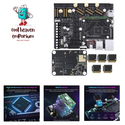 Manta E3EZ + CB1 V2.2 + 5Pcs EZ2209 Kit Support Running Klipper Firmware Sile...