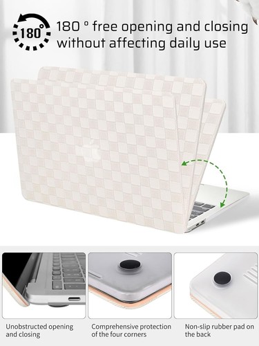 Seorsok Compatibile con Macbook Air Custodia 13 Pollici 2022 2021 2020 2019 2018 Uscita - Foto 5 di 6