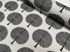 Mulberry Tree 100% Cotton Fabric Natural Home Decor Curtains Material 55" Wide