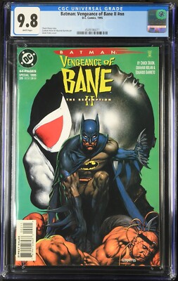 Batman: Vengeance of Bane II #nn (1995) CGC Graded 9.8 Glenn Fabry  DC Comic
