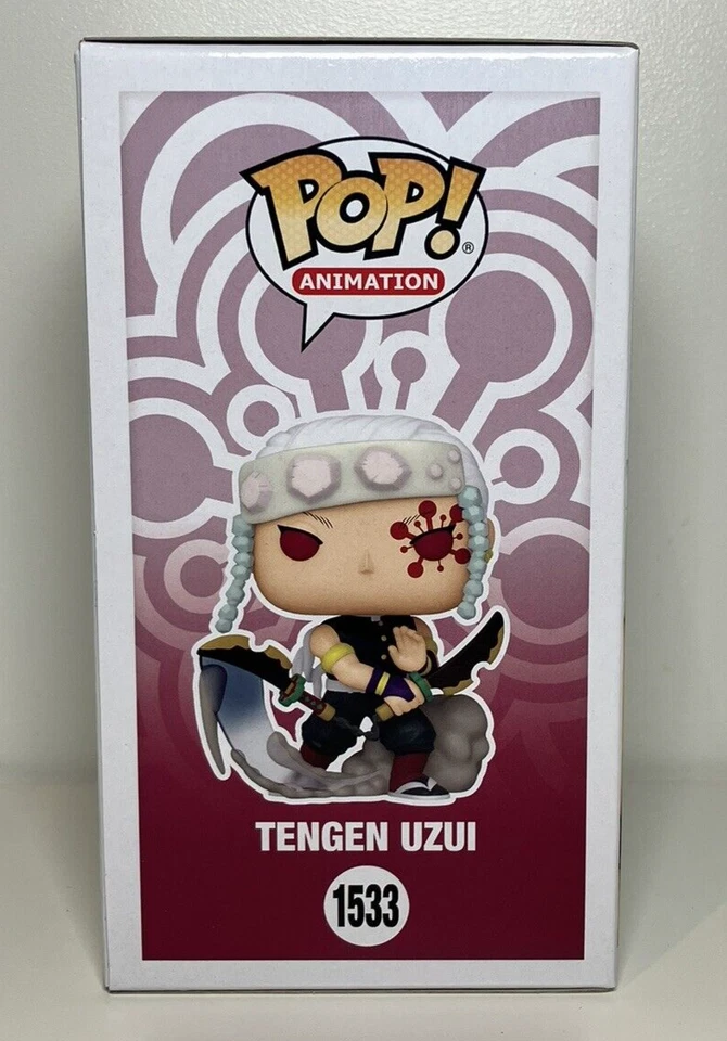 Demon Slayer #1533 Tengen Uzui Funko Pop! Anime Vinyl Figure Common Mint - image 3 of 4