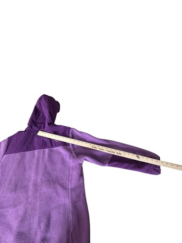 The North Face Girls Full Zip Denali Fleece Jacket Sz XL (18) Purple - Picture 8 of 16
