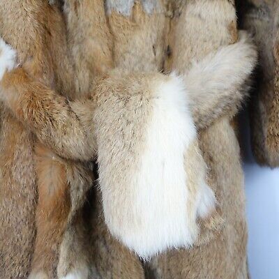 Vintage City Furs Authentic Rabbit Fur Long Overcoat w/ Fur Vintage City Furs Authentic Rabbit Fur Long Overcoat w/ Fur