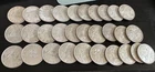 CANADIAN SILVER DOLLARS BULK LOT 20 COINS 1967 OR EARLIER .800