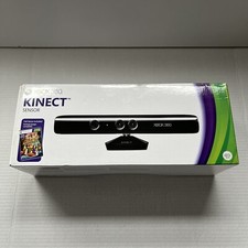 Microsoft XBox 360 Kinect Sensor Model 1414  Kinect Adventures Black Sealed New