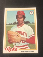 1978 Topps Mario Soto #427 Rookie EXMT
