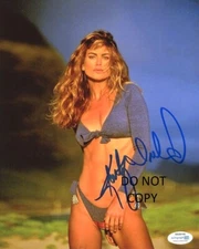KATHY IRELAND - Autographed 8x10 Signed Reprint Photo #2 !!