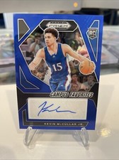 2024 Panini Prizm Draft KEVIN MCCULLAR JR Blue AUTO /149 🔥 KU