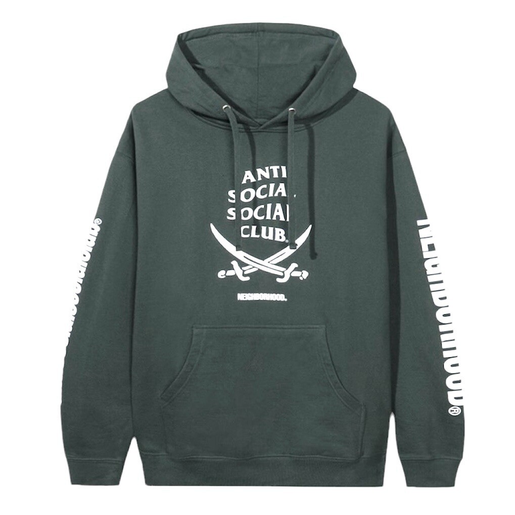 お香立 ANTI SOCIAL SOCIAL CLUB NEIGHBORHOOD Anti Social Social Club x Neighborhood Black 911 Long Sleeve