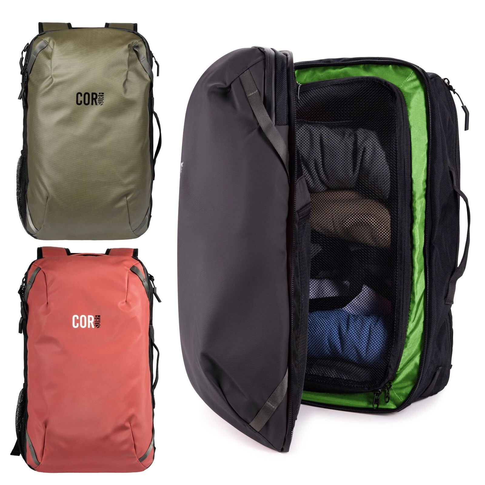 Carry On Travel Backpack | The Island Hopper by COR Surf
Opens in a new window or tab