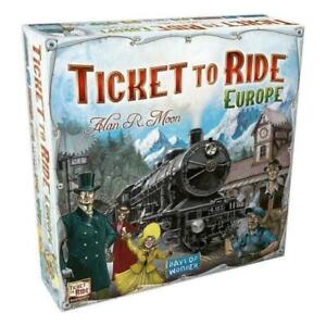 Days of Wonder DOW7202 Ticket to Ride Europe Board Game