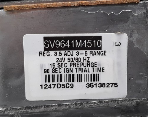 Encendido piloto intermitente superficie caliente Honeywell Super Tradeline SV9641M4510 - Imagen 16 de 19