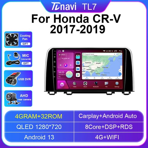 Android Screen Car Radio For Honda CRV CR-V Multimedia Video Player GPS Carplay - Picture 43 of 48
